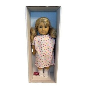 Retired GOTY Lanie American Girl Doll Blonde Hair Blue Eyes Doll Care EUC